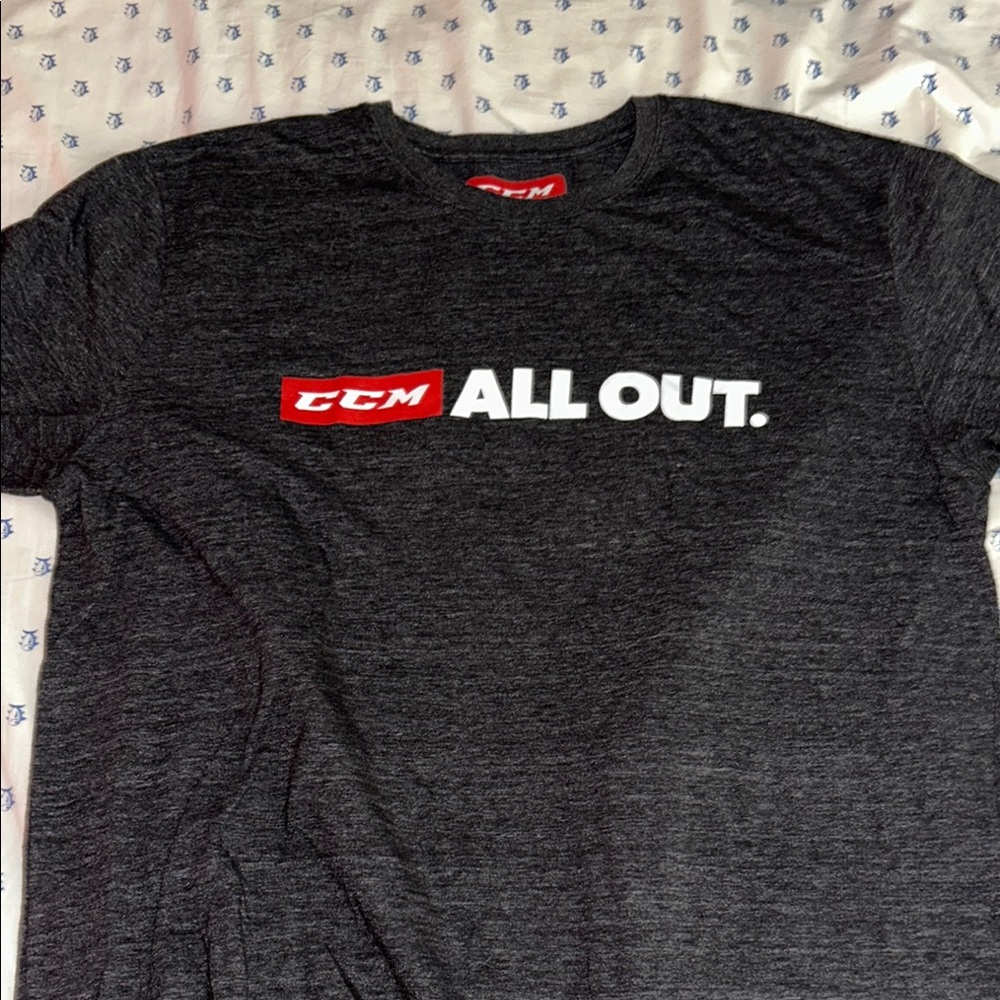 CCM Men's Black T-Shirt
